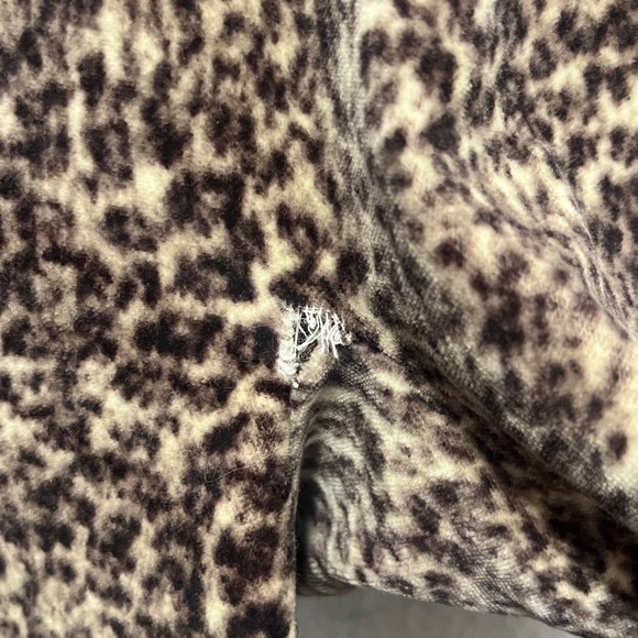 Talbots Vintage Leopard/Cheetah Velvet Jacket - Picture 6 of 6